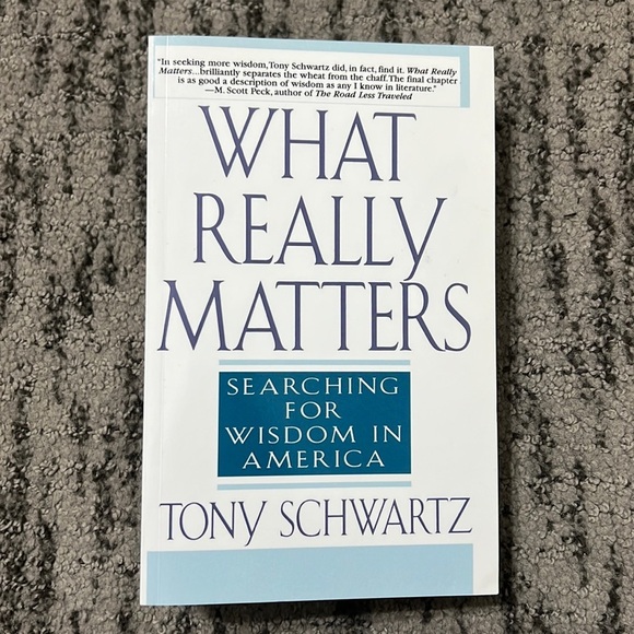 What Really Matters: Searching for Wisdom in America Book Guide Nonfiction - Picture 1 of 2